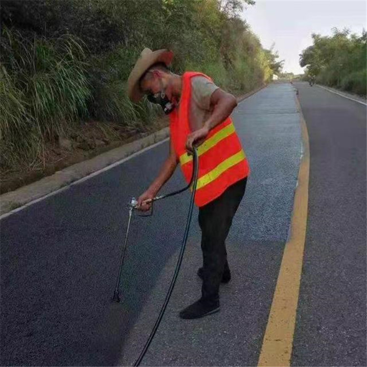 连云港 彩色防滑路面的底涂是保障路面附着力